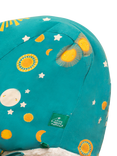 Little Green Radicals Baby Sun Star Sherpa Hat, Blue Turquoise