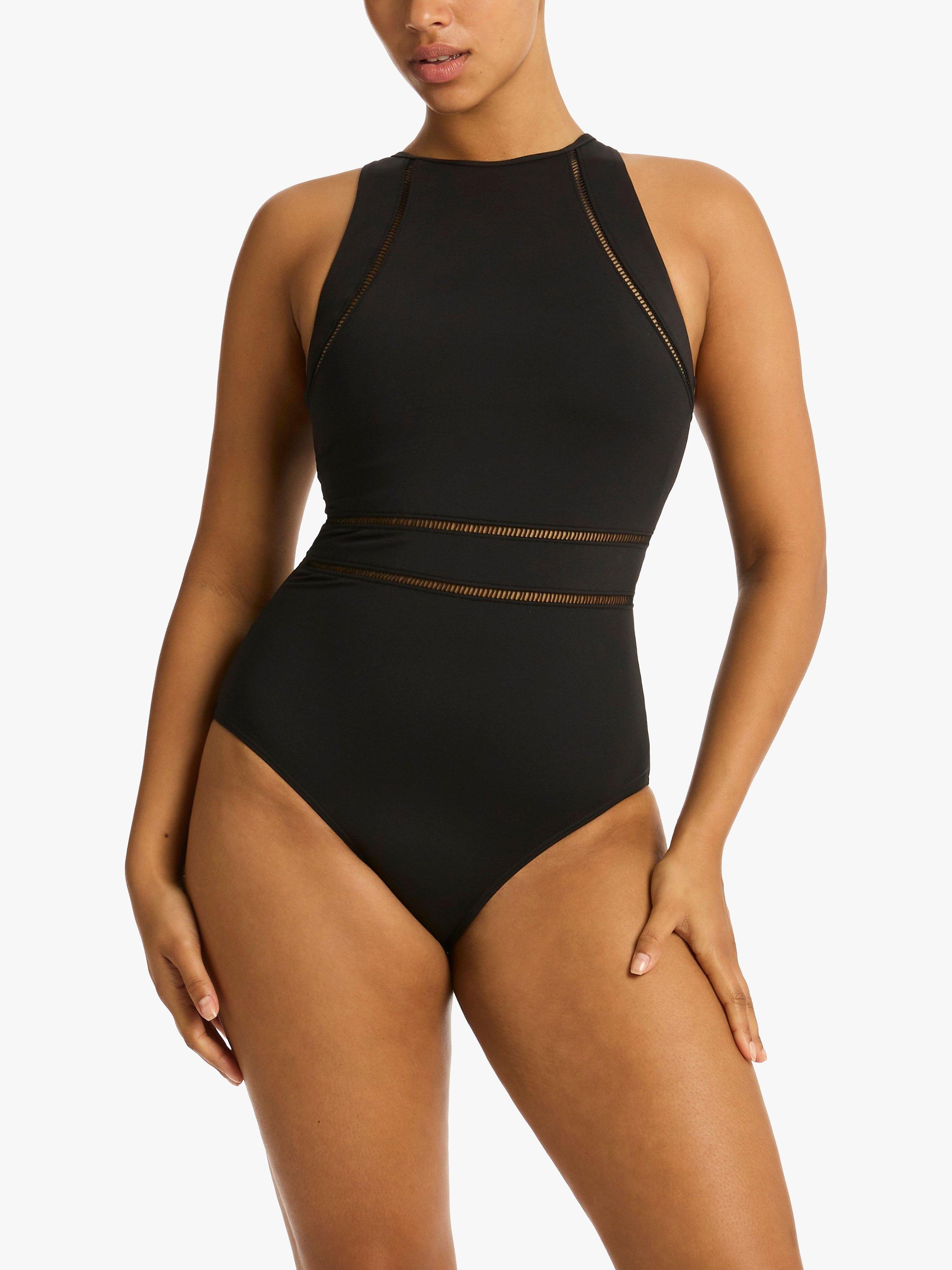 John lewis black swimsuit on sale