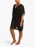 Sea Level Mesh Kaftan, Black