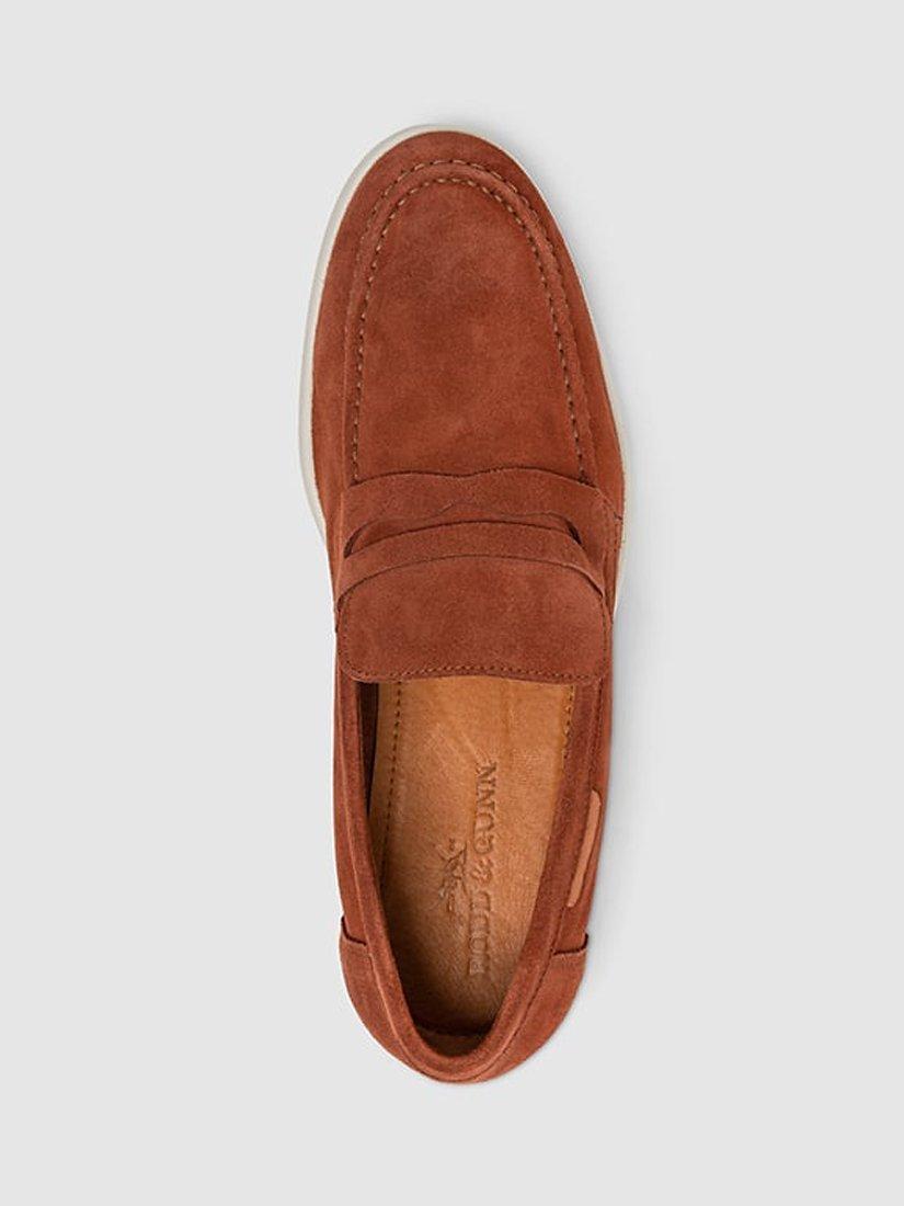 Rodd & Gunn Moana Suede Loafers, Brick, 7