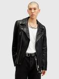 AllSaints Thurman Leather Biker Jacket, Black