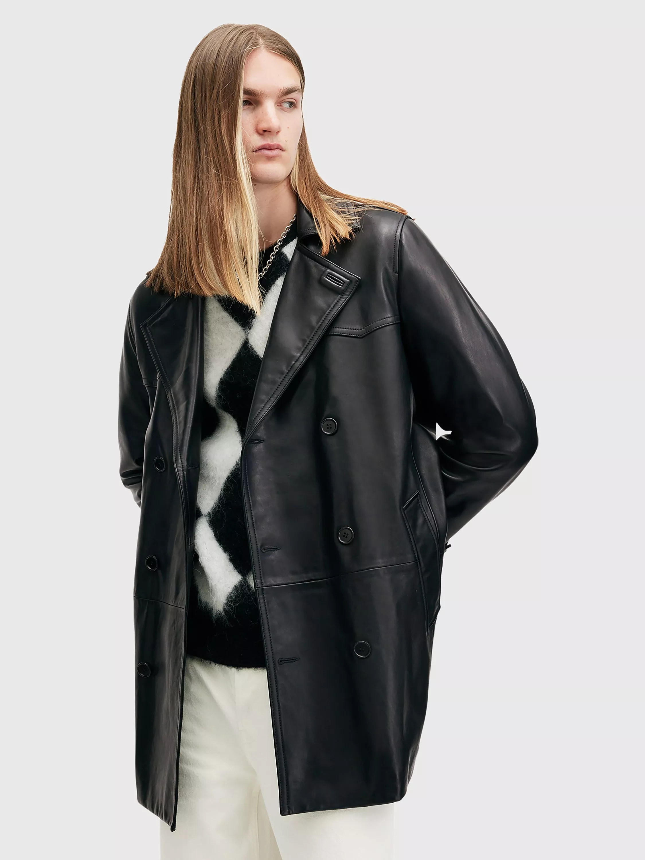 John lewis mens leather jackets 2025