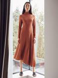 VIVERE Lisa Glitter Dress, Rust