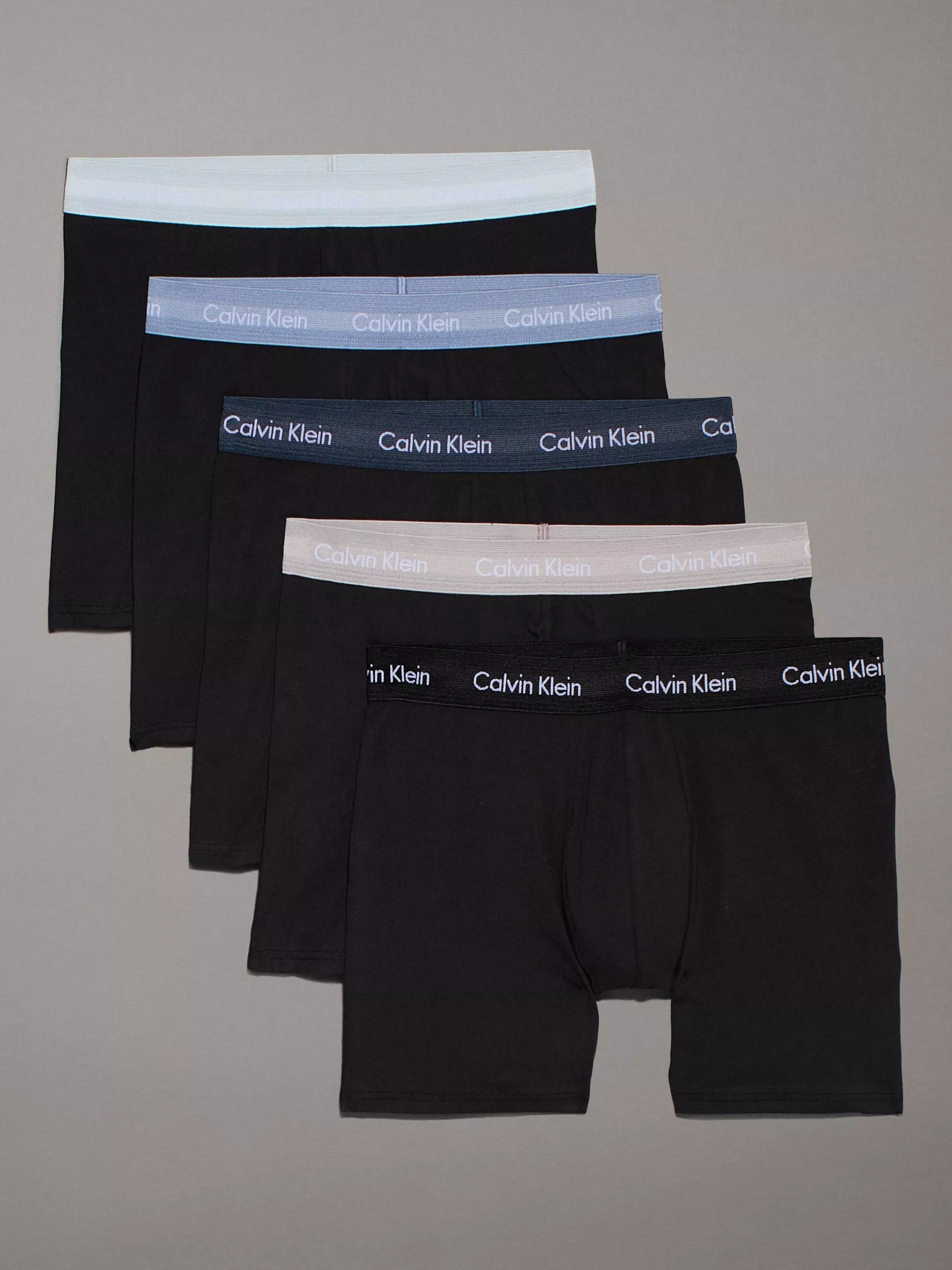 Calvin Klein Boxer Briefs, Pack of 5, B- Ink