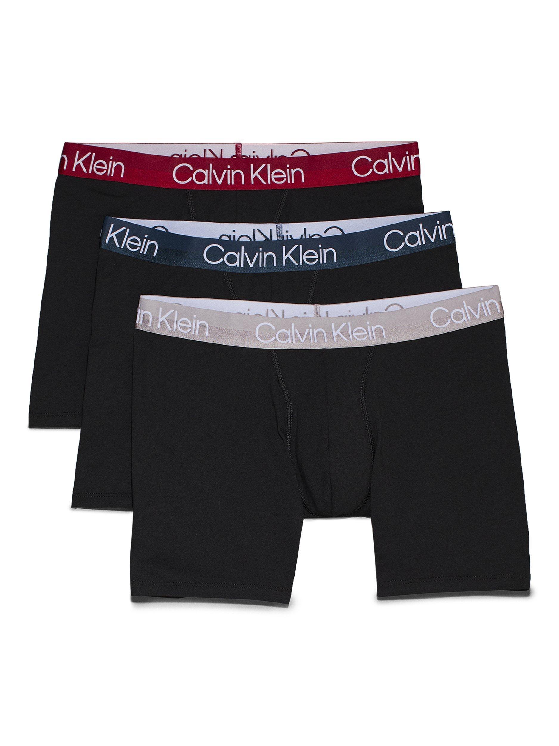 Calvin klein underwear cotton stretch trunks pack of 3 best sale