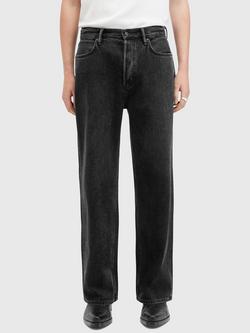 AllSaints Lenny Wide Leg Jeans, Black