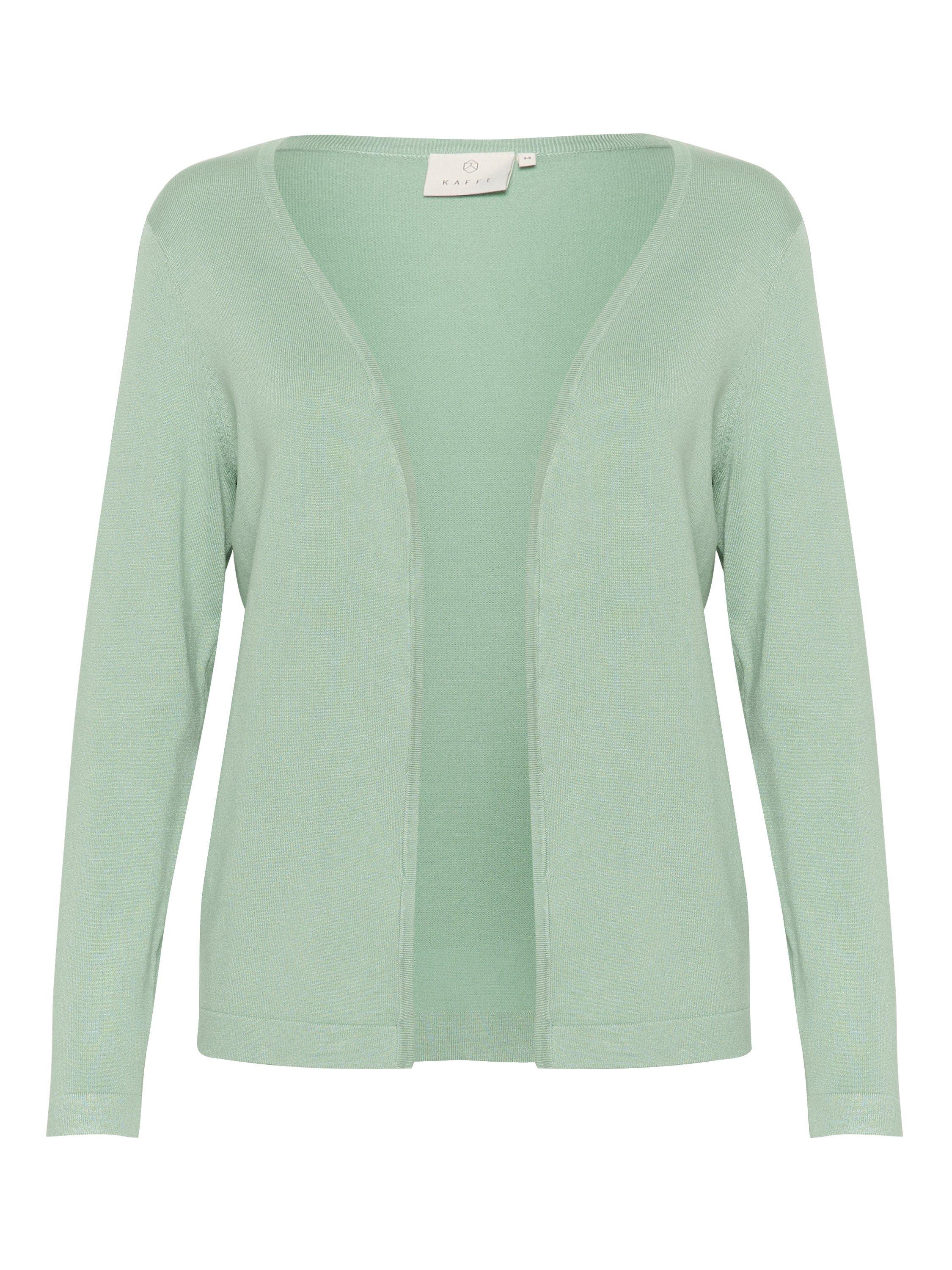 Product image 5 of 6, which shows KAFFE Fenia Astrid Cardigan, Granite Green, XS