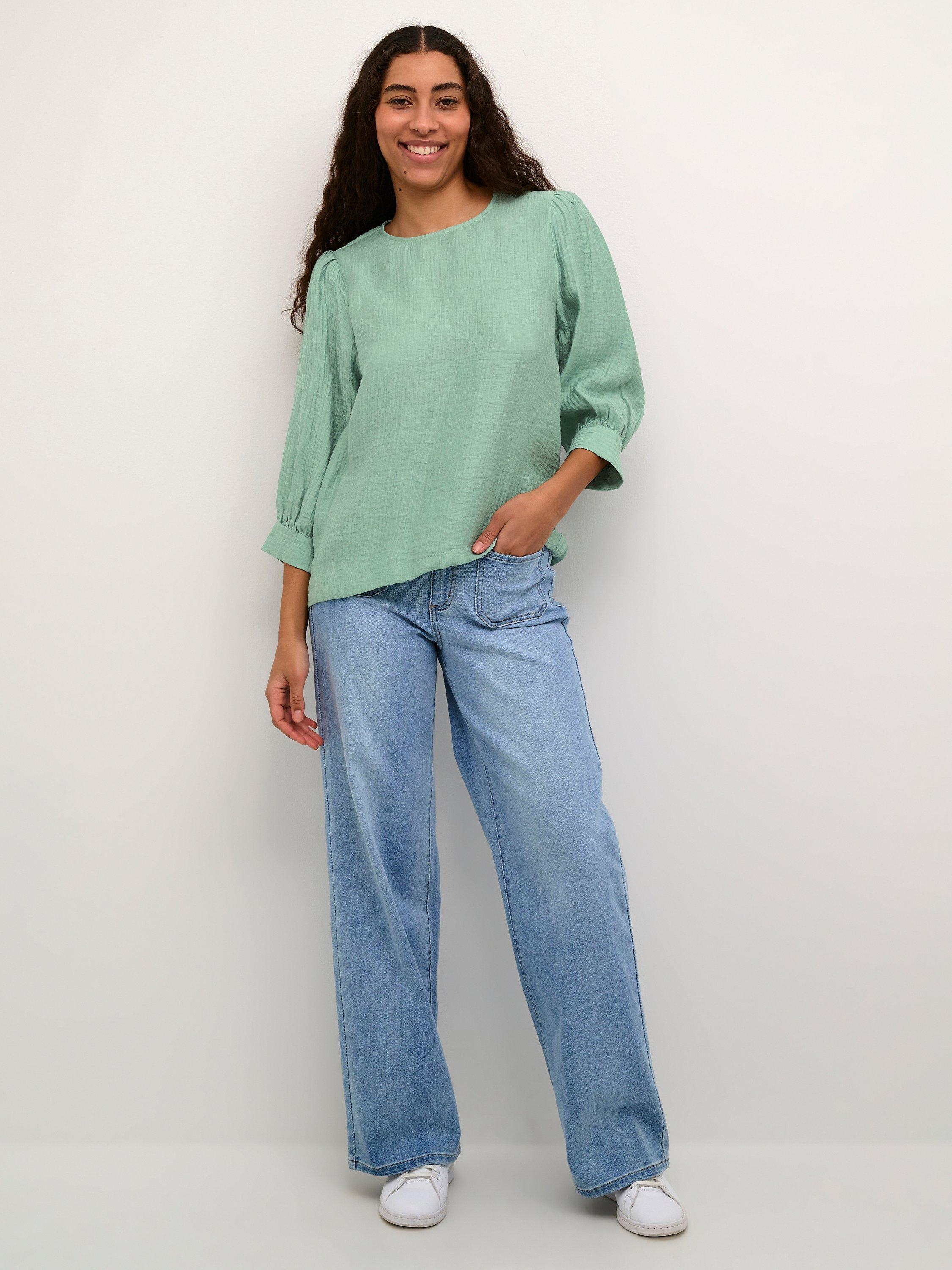 Product image 3 of 6, which shows KAFFE Jerome Cut Out Dress, Granite Green, 10