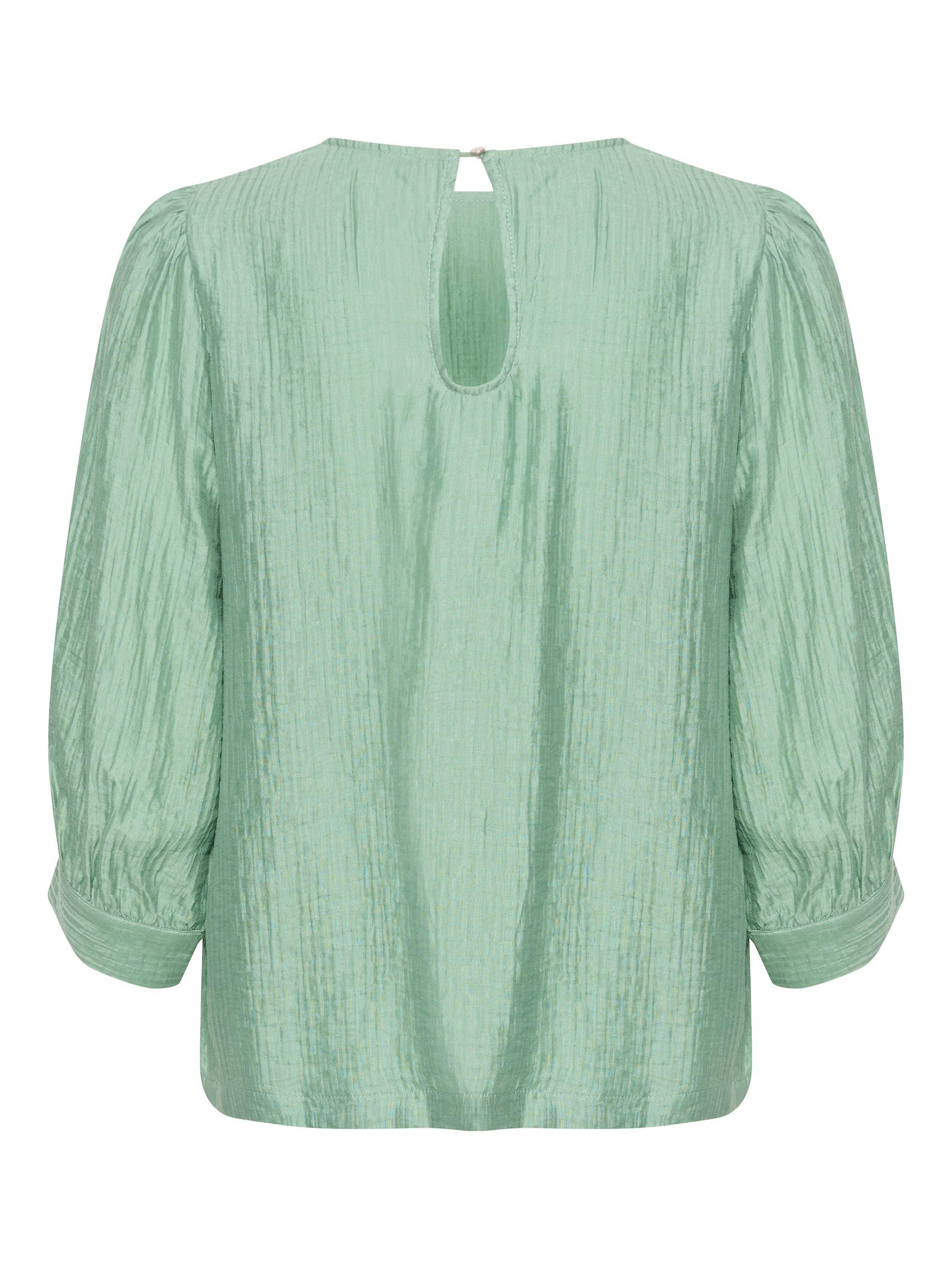 Product image 6 of 6, which shows KAFFE Jerome Cut Out Dress, Granite Green, 10