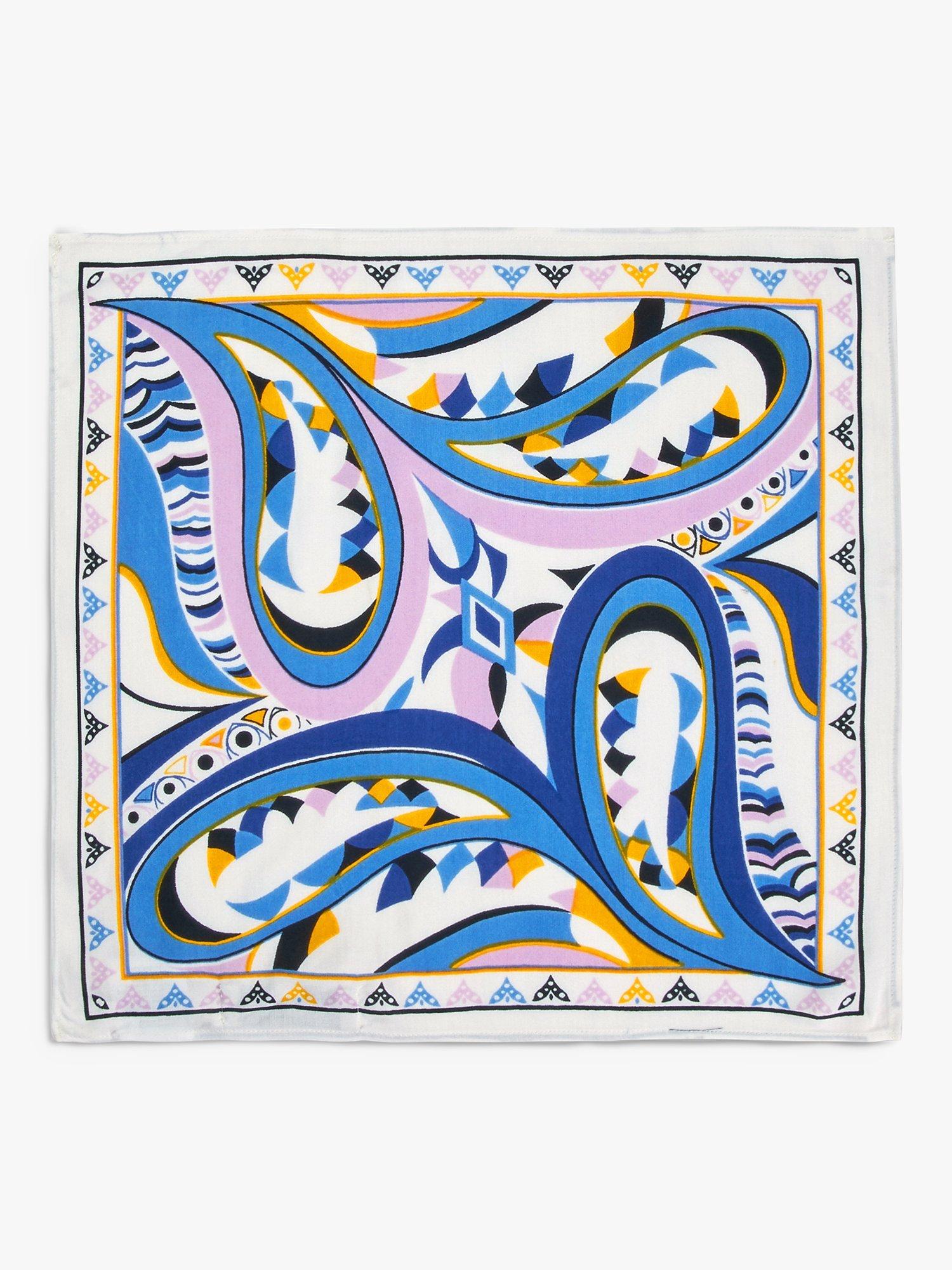 Product image 1 of 4, which shows Lollys Laundry Dax Square Scarf, Multi, One Size