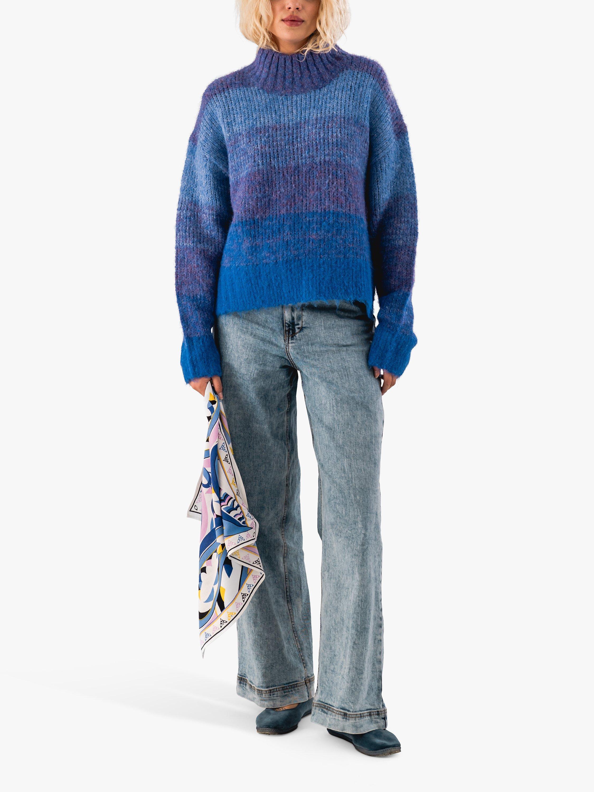 Product image 2 of 4, which shows Lollys Laundry Dax Square Scarf, Multi, One Size