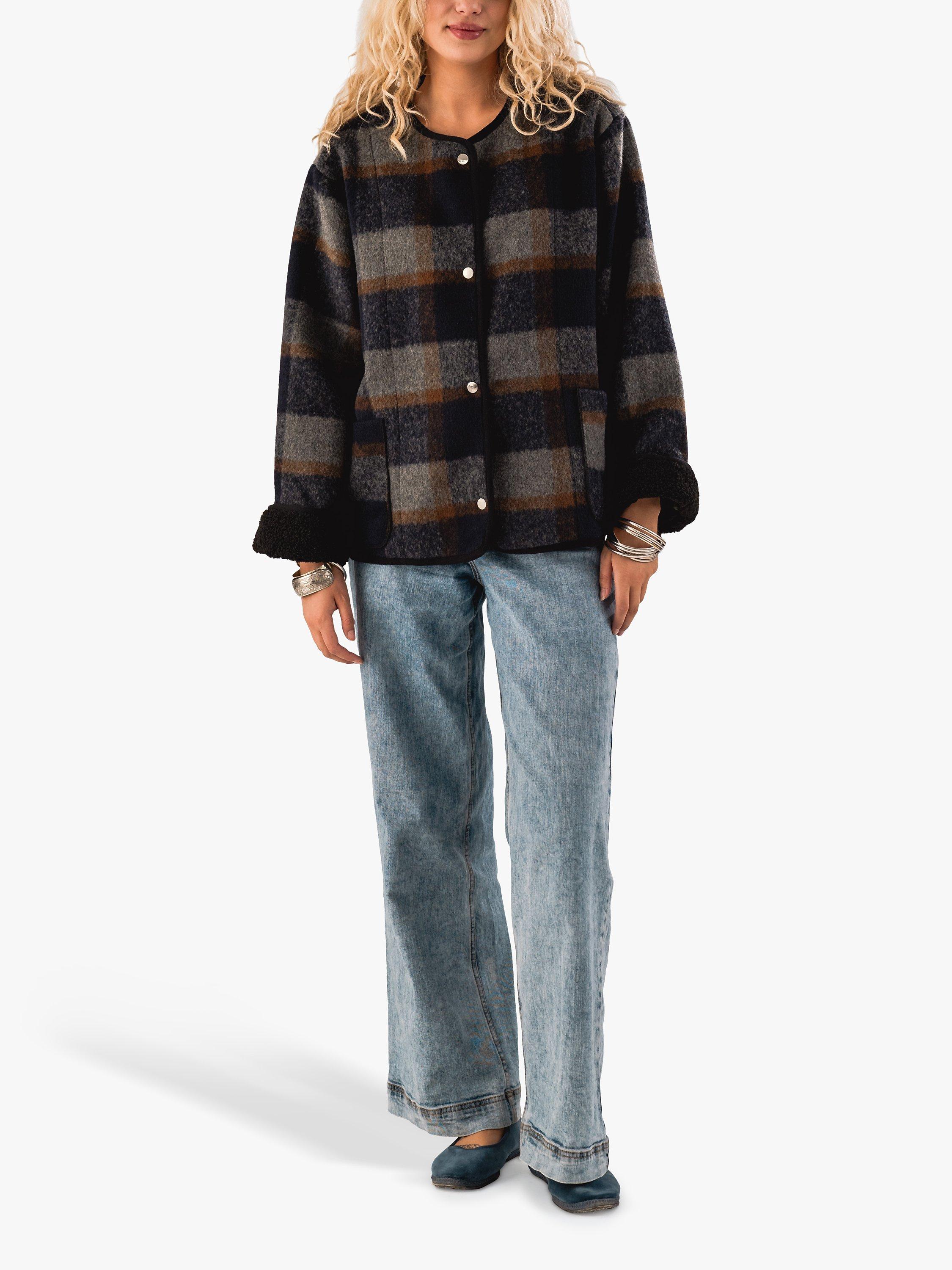 Lollys Laundry Yarra Jacket, Check Print