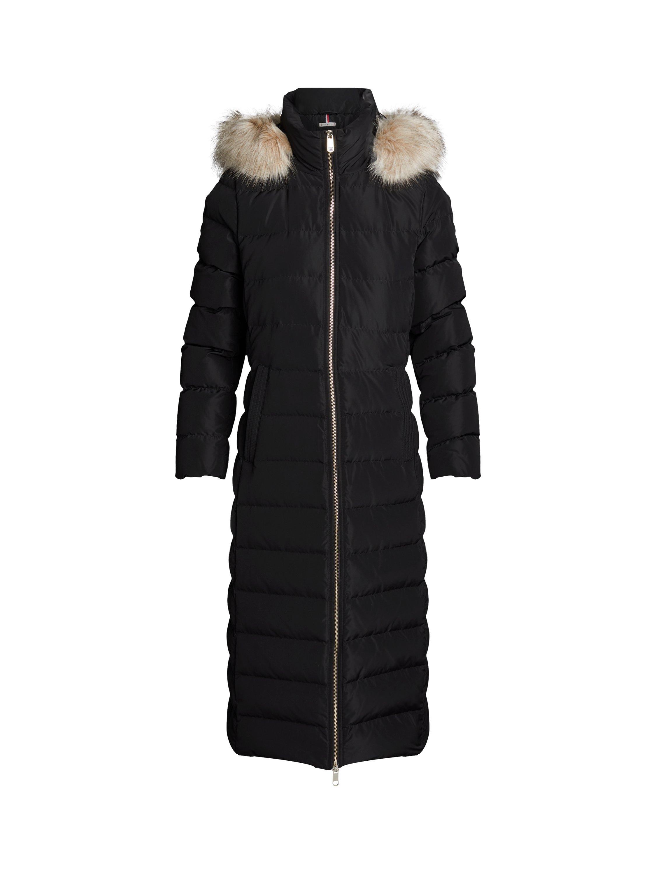 Tommy Hilfiger Down Tyra Maxi Coat Black