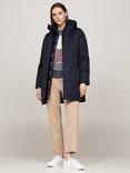 Tommy Hilfiger Padded Parker Coat, Desert Sky