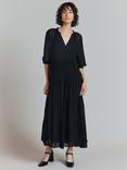 Ghost Bea Maxi Dress, Black