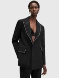 AllSaints Atlas Wool Blend Blazer, Black