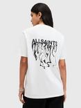 AllSaints Inksaints Boyfriend Tee, White