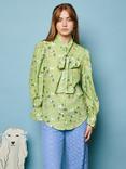 Sister Jane Companions Bow Blouse, Green