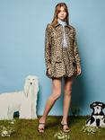 Sister Jane Lola Leopard Jacket, Tan