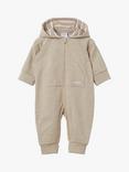 Polarn O. Pyret Baby Organic Cotton Blend Onesie, Neutral