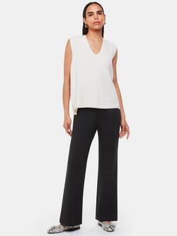Whistles Willow Full Length Trousers, Black, Black
