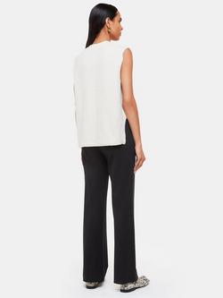 Whistles Willow Full Length Trousers, Black - view 2, Black