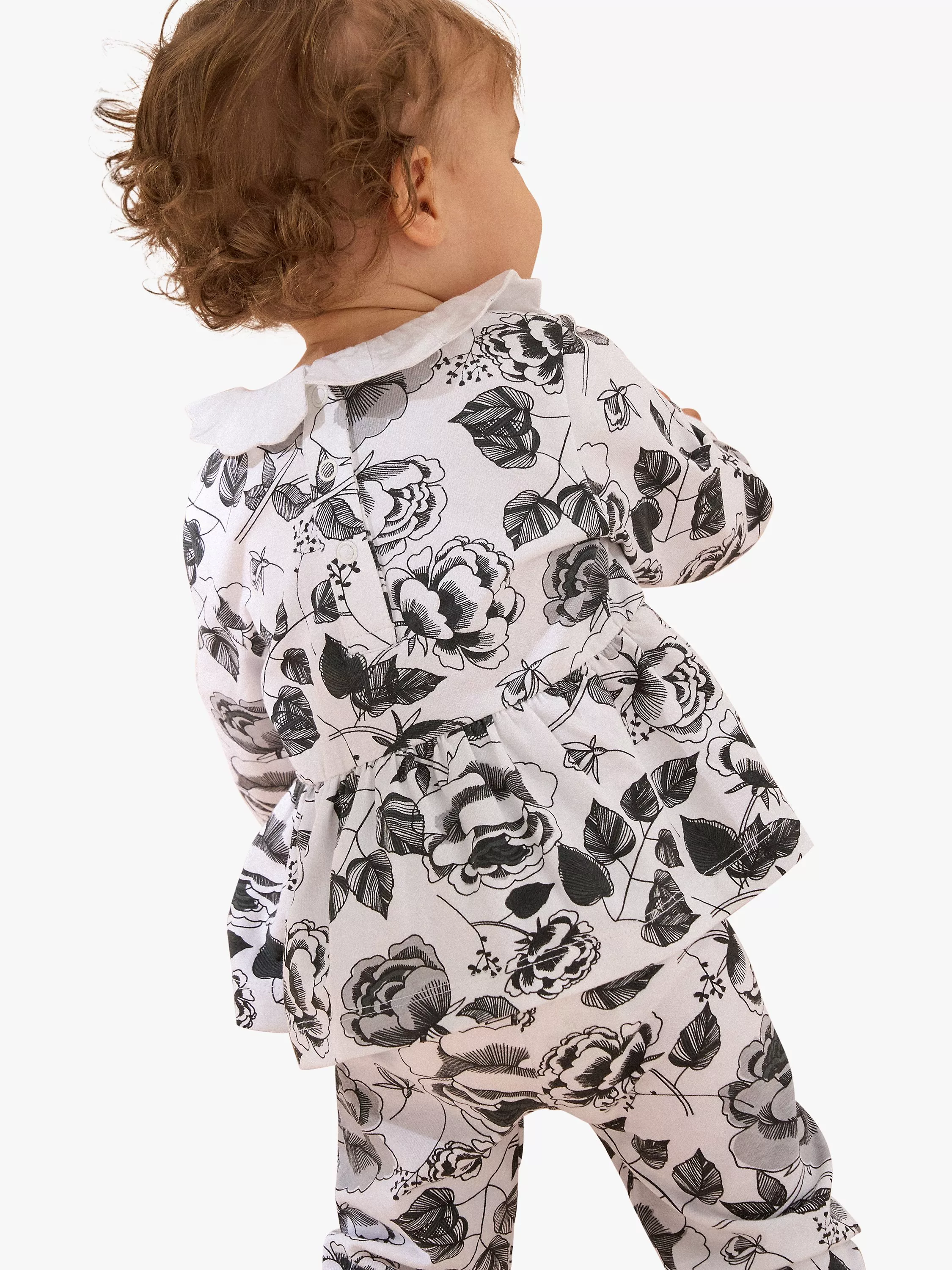 Jpgif 2Pc Women's Comfy Sweat Clothes: Pure Color Long Sleeve Leisure Pocket Home Sweatpants Sets - View #8