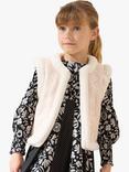 Angel & Rocket Baby Faux Shearling Gilet, Ivory