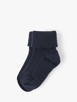 Polarn O. Pyret Baby Socks, Blue, Blue