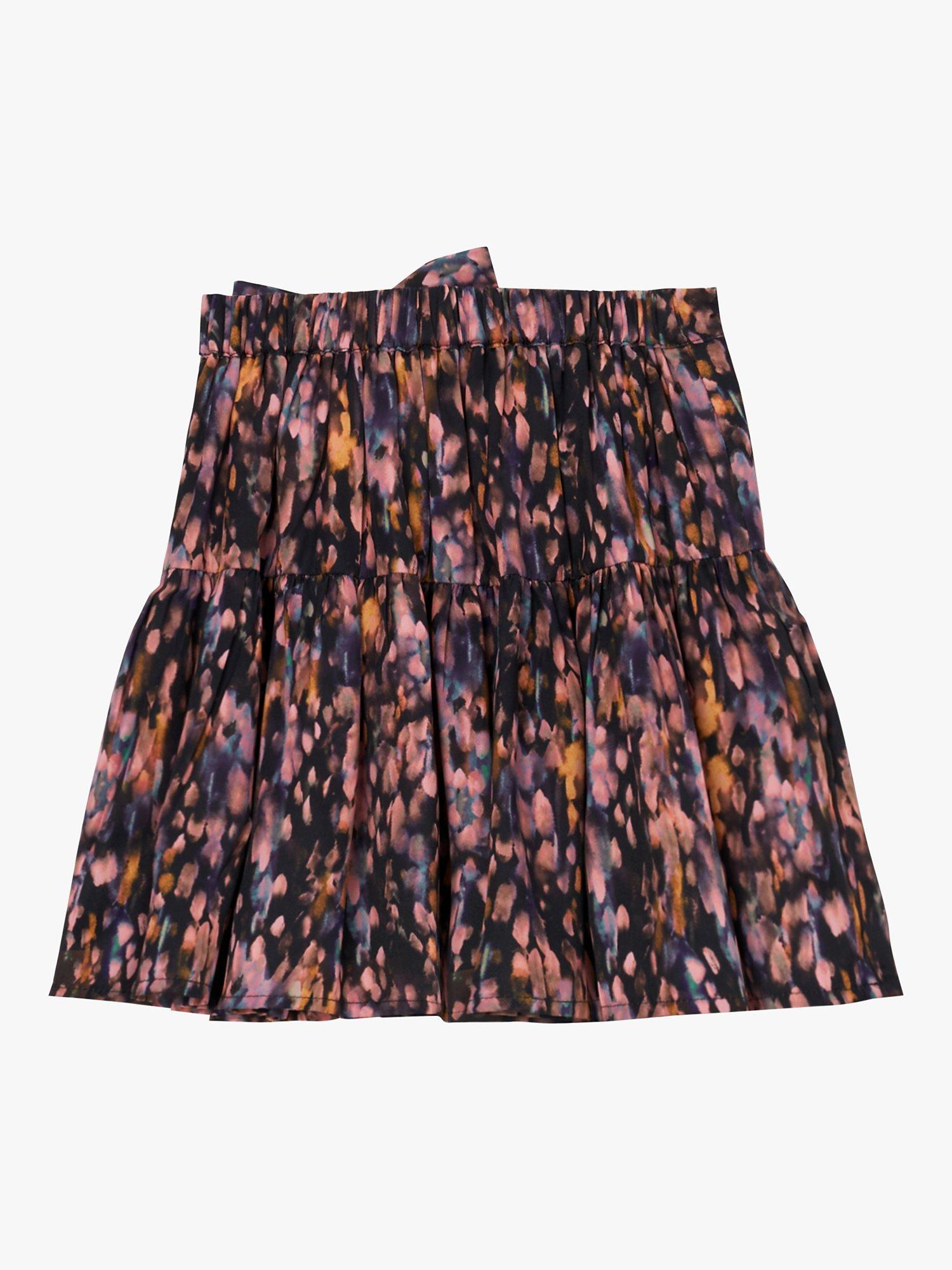 Product image 3 of 6, which shows Angel & Rocket Kids' Natalia Side Bow Skirt, Multi, 3 years