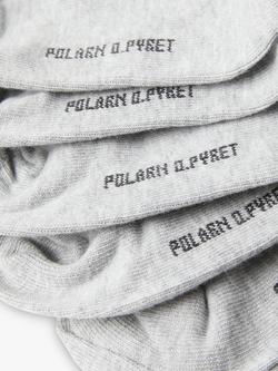 Polarn O. Pyret Kids' Socks, Pack of 3 - view 2, Grey