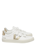 VEJA Recliffe Leather Trainers, Platine