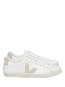 VEJA Esplar Leather Trainers, White, White