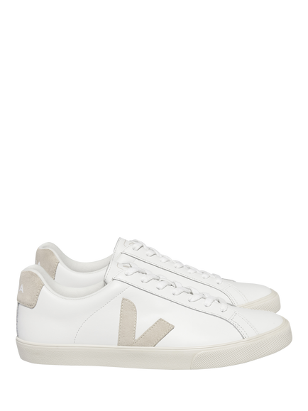 VEJA Esplar Leather Trainers, White, White
