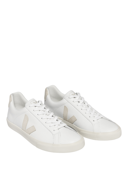 VEJA Esplar Leather Trainers, White - view 2, White