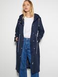 Monsoon Rory Rain Jacket, Navy