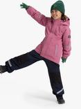 Polarn O. Pyret Kids' Wind & Waterproof Shell Coat, Pink