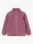 Polarn O. Pyret Kids' Stripe Fleece Jacket