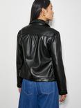 Monsoon Bella Bomber Jacket, Black