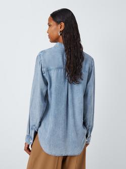 Rails Ingrid Denim Shirt, Med Vintage Cloud Wash - view 2, Med Vintage Cloud Wash