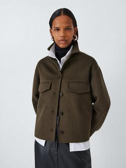 Rails Riley Wool Blend Jacket, Olive, Olive