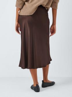 Rails Anya Satin Skirt, Dark Moss - view 2, Dark Moss