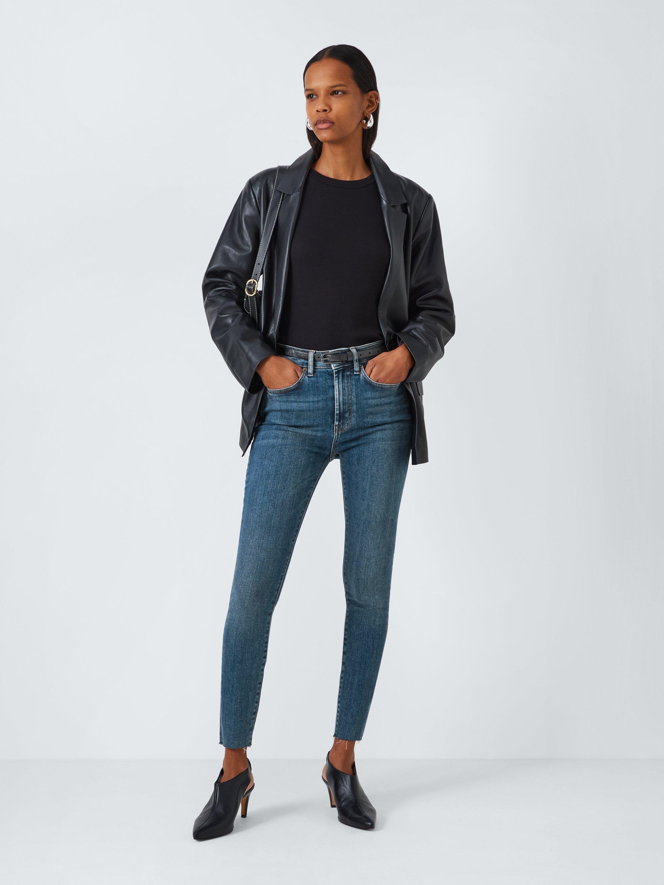 Product image 2 of 6, which shows Rails Larchmont Skinny Jeans, Baltic Blue, 24