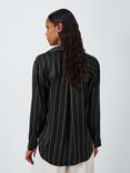 Rails Spencer Stripe Silk Shirt, Ink