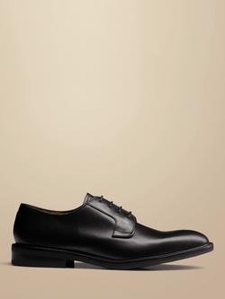 Charles Tyrwhitt Leather Derby Shoes, Black, Black