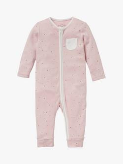 MORI Baby Spot Sleepsuit, Stardust - view 2, Stardust
