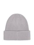 Calvin Klein Fine Knit Organic Cotton Blend Beanie Hat, Mid Gray