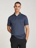 Calvin Klein Jeans Smooth Cotton Polo Shirt, Ink