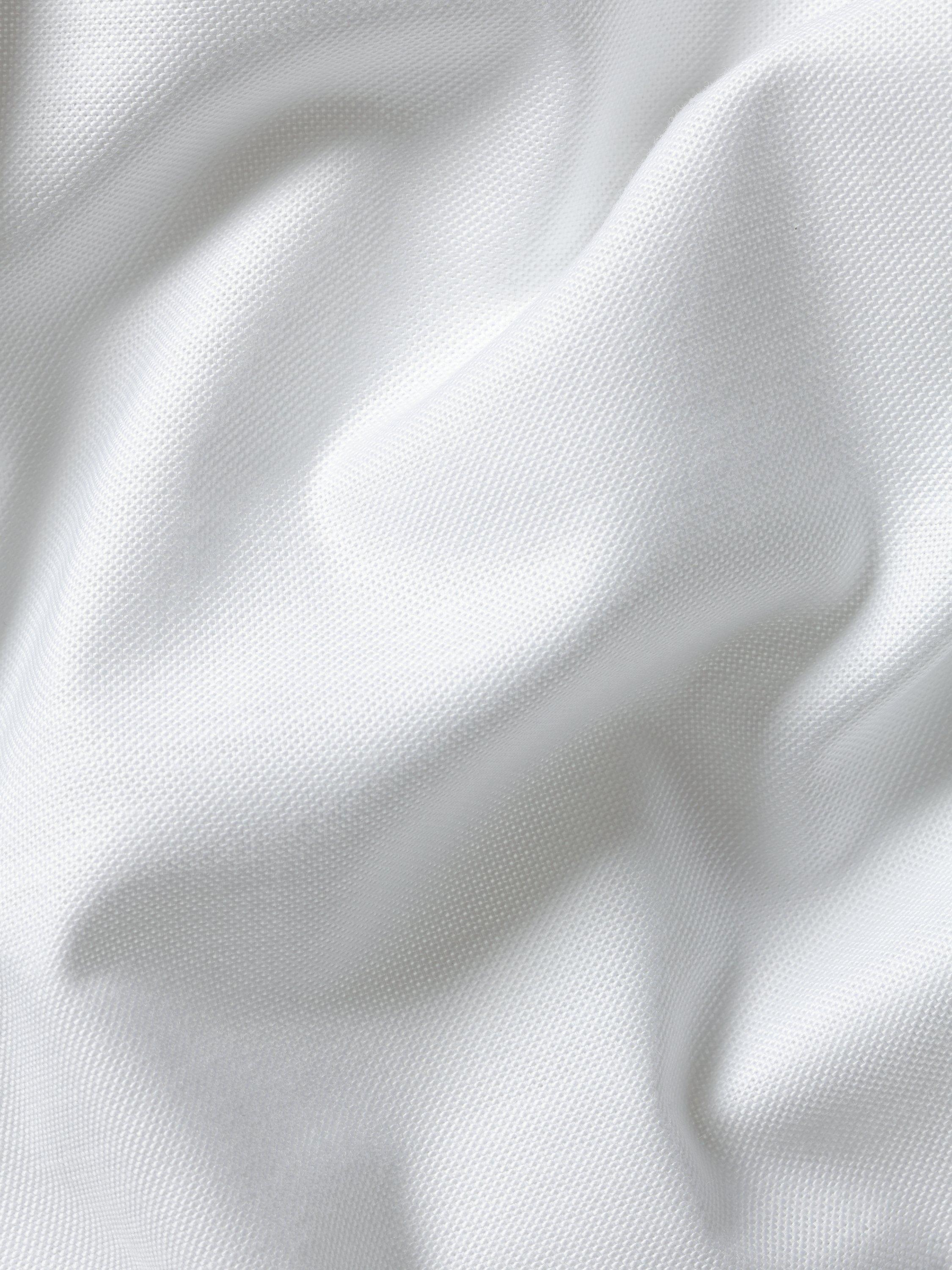 Product image 6 of 7, which shows Charles Tyrwhitt Cotton Stretch Non-Iron Shirt, White, S