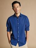 Charles Tyrwhitt Linen Regular Fit Shirt, Royal Blue